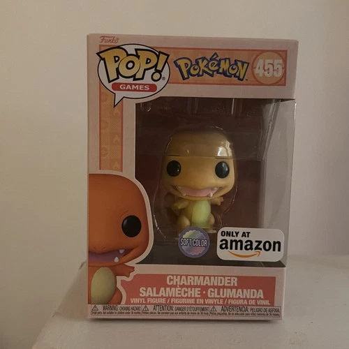 Funko Pop! Charmander #455 Amazon Exc. Soft Color Pokemon
