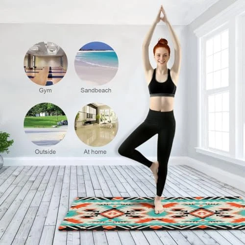 Thick 1MM Non-Slip Soft Breathe Elastic Yoga Mat for Fitness and Gym Exercises Thick 1MM Non-Slip Soft Breathe Elastic Yoga Mat for Fitness and Gym Exercises
