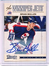 2012/13 PANINI CLASSICS SIGNATURES BRIAN MULLEN AUTO
