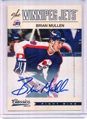 2012/13 PANINI CLASSICS SIGNATURES BRIAN MULLEN AUTO