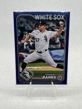 2024 Topps Update Series - Tanner Banks #US129 Royal Blue Chicago White Sox