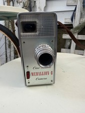 Vintage Cine-Kodak Medallion-8 Camera 8mm w/Field Case- Still Works
