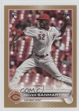 2022 Topps Series 2 Gold 1649/2022 Reiver Sanmartin #619 y0i