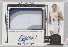 2022-23 Leaf Trinity Patch Auto Silver /99 Caleb Houstan #PA-CH1 Patch Auto hh9