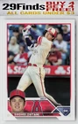 Shohei Ohtani Baseball Card 2023 Topps #600 Los Angeles Angels