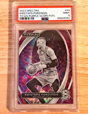 Kristaps Porzingis /15 (PSA 9) (POP 1)🍀- 2023 Panini Spectra - Celtics