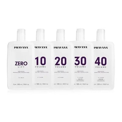 Pravana ChromaSilk Creme Developer - 33.8 fl.oz - 1 liter FREE SHIPPING -CHOOSE
