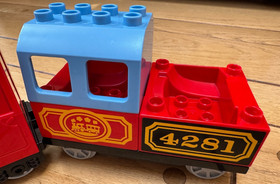 LEGO Duplo My First Train Set 10507 Motorized Locomotive Engine Works Incomplete