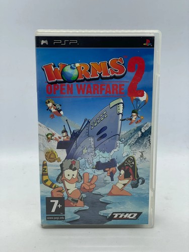 Worms Open Warfare 2 PSP PAL ENGLISH TESTED & AUTHENTIC Complete REGION FREE - Picture 1 of 3