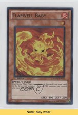 Flamvell Baby 1st Ed. YuGiOh Hidden Arsenal 2 #HA02-EN016 2010 READ 0q0m