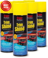 6 PK Trim Shine Vinyl Plastic Protectant Coating UV Interior Exterior US