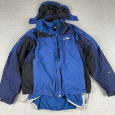 The North Face 3-in-1 Jacket Mens Medium Blue...