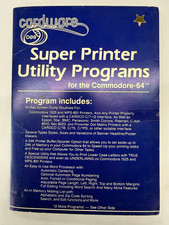 Cardware Super Printer Utility Programs for the Commodore 64 - 3.5 Media