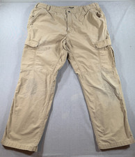 Carhartt Force Relaxed Fit Ripstop Cargo Work Pants Mens 41x31 Beige Tan 104200
