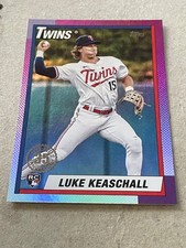 2025 Topps Update Series - 1990 Topps Baseball Luke Keaschall #U90-1 (RC)