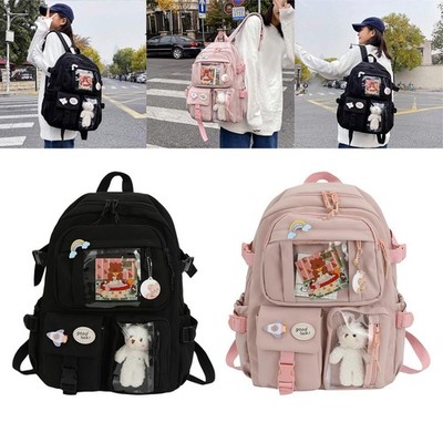 Süße Damen Rucksäcke Anti-Diebstahl Reisetasche Multi-Pocket Wasserdicht Rucksack