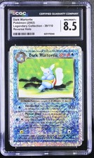 CGC 8.5 Dark Wartortle 39/110 Legendary Collection) Reverse Holo Pokemon Card on eBay