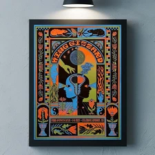 King Gizzard And The Lizard Wizard Colorado Spring Colorado 2025 Poster August 8