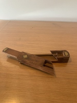 Beautiful wooden nib with brass ornaments vintage retro Ref 1 Hd2