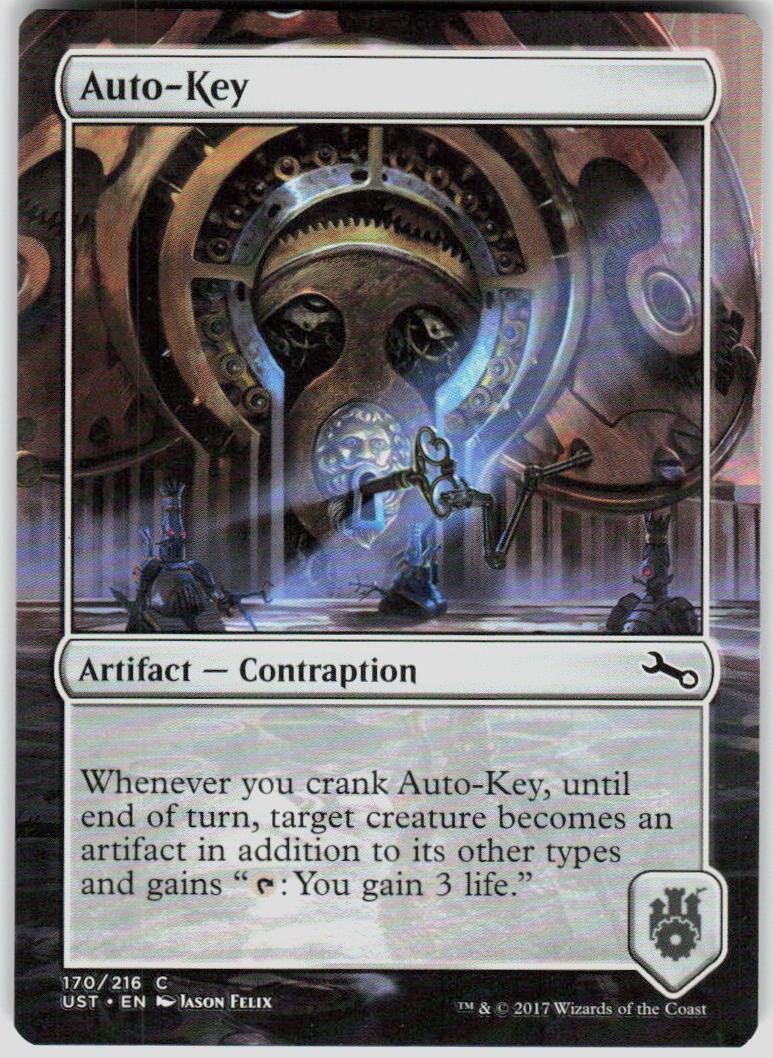 Auto Key 170 Unstable Magic the Gathering MTG