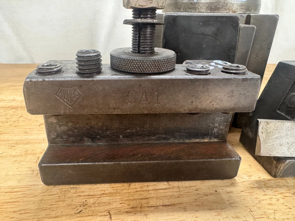 Torno oscilante de poste de herramienta de súper precisión Aloris CA CA7 CA1 3 piezas 14"-20" 185B Foto 3 de 4