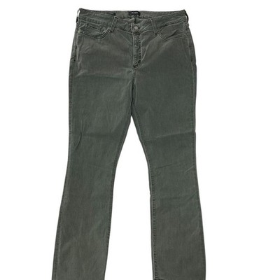 Nydj Women's Green and Khaki Jeans