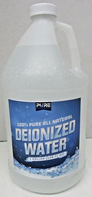 #ad Pure Chemistry 100% Pure All Natural Deionized Water 1 Gal $39.99