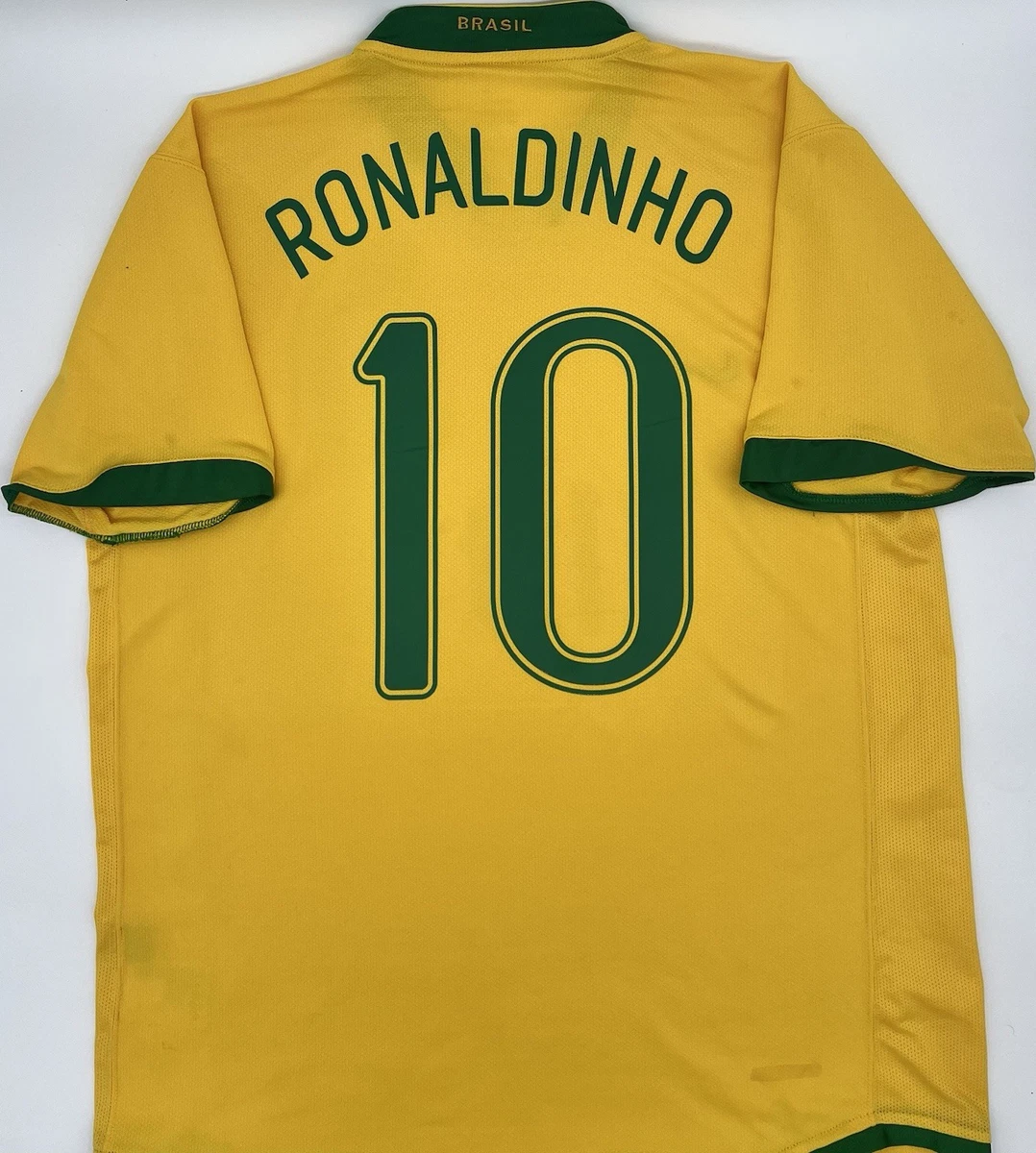 Nike Ronaldinho Brazil National Team Soccer Fan Apparel