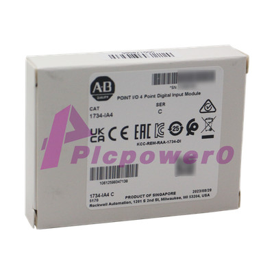 New Allen Bradley 1734-IA4 POINT I/O 4 Channel Input Module UPS Shipping