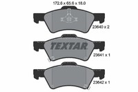 1X Textar 2364001 Bremsbelagsatz Scheibenbremse FüR Chrysler Dodge