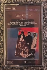 The Rolling Stones Rare German Greatest Hits Cassette Tape, Tested VG