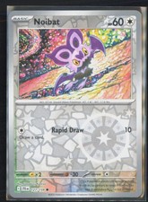 Pokemon Noibat Journey Together 127/159 Reverse Holo Tomokazu Komiya NM