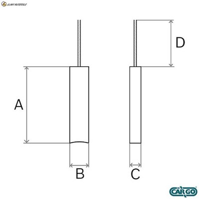 KOHLEBÜRSTE GENERATOR F 032 140 817 FÜRKOHLEBÜRSTE GENERATOR F 032 140 817 FÜR C