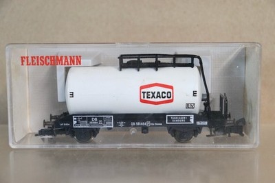 FLEISCHMANN 5406 DB TEXACO PETROL TANK WAGON 581464 HAMBURG MINT BOXED on