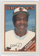 1988 Topps Traded Box Set Collector's Edition (Tiffany) Frank Robinson HOF 0a1