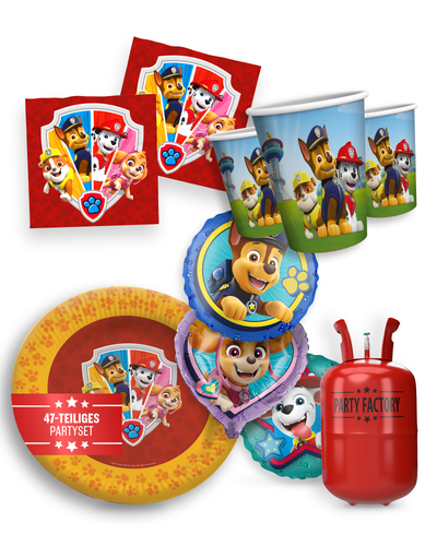 Katzenparty Geschirrset Für 20 Personen - Teller, Becher, Servietten Mit Katzenmotiv