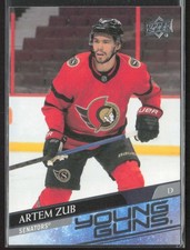 2020-21 UD Extended Series Artem Zub 710 Young Guns RC