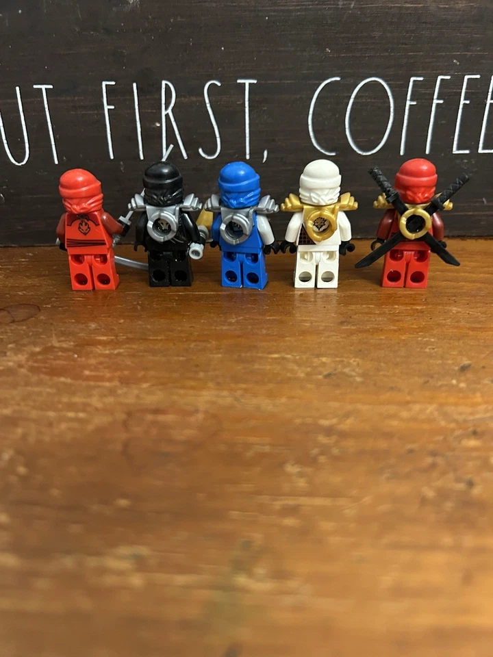 LEGO Ninjago Kai Jay Zane Cole ZX Jay Zx Zane Zx Lot of 5 Minifigures - Image 4 of 4