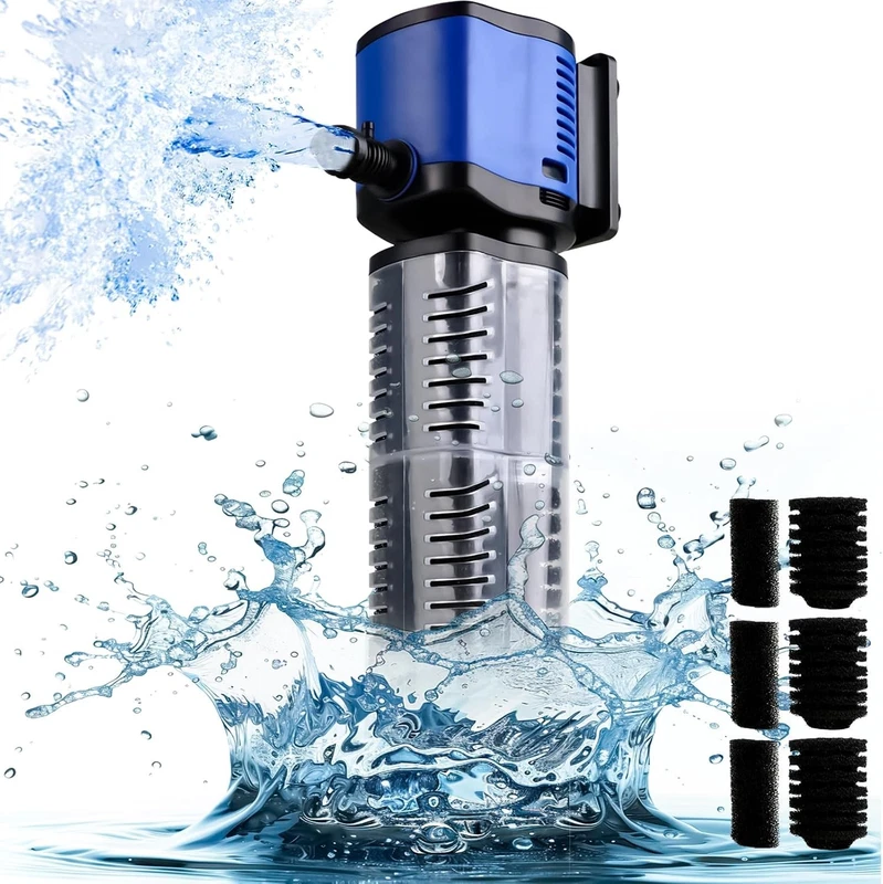 Internal Aquarium Filter 660GPH for 100-300 Tank