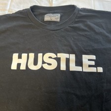 Vintage Hustler Hardcore Since 74 T Shirt Mens Large Black Graphic Tee