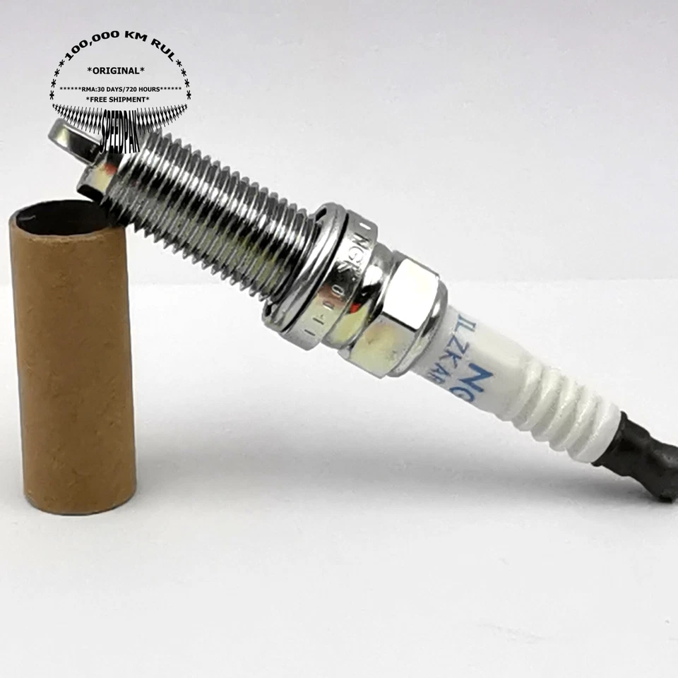 4 Genuine NGK Spark Plug 95660 ILZKAR8J8SY For Volvo S60 S90 V60 XC60 XC90 2.0T - Image 3 of 4