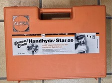 Alfra  Handhydraulikstanze  Compact Combi 90&deg; abgewinkelt drehbarem Zylinderkopf