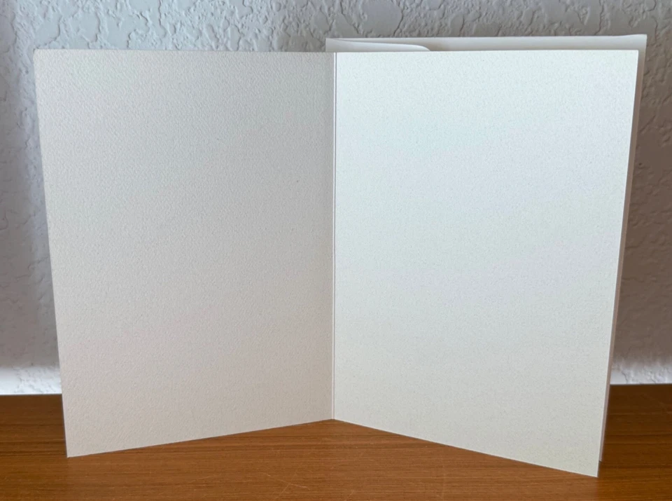 Vintage Blue Mountain "Thoughts Are With You" Blank Sympathy Greeting Card - Image 2 of 3