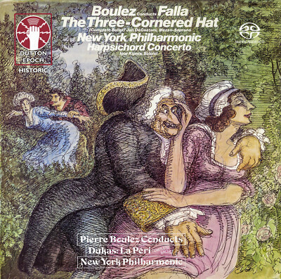 PIERRE BOULEZ FALLA   The Three-Cornered Hat & DUKAS   La Péri SACD Hybrid Multi