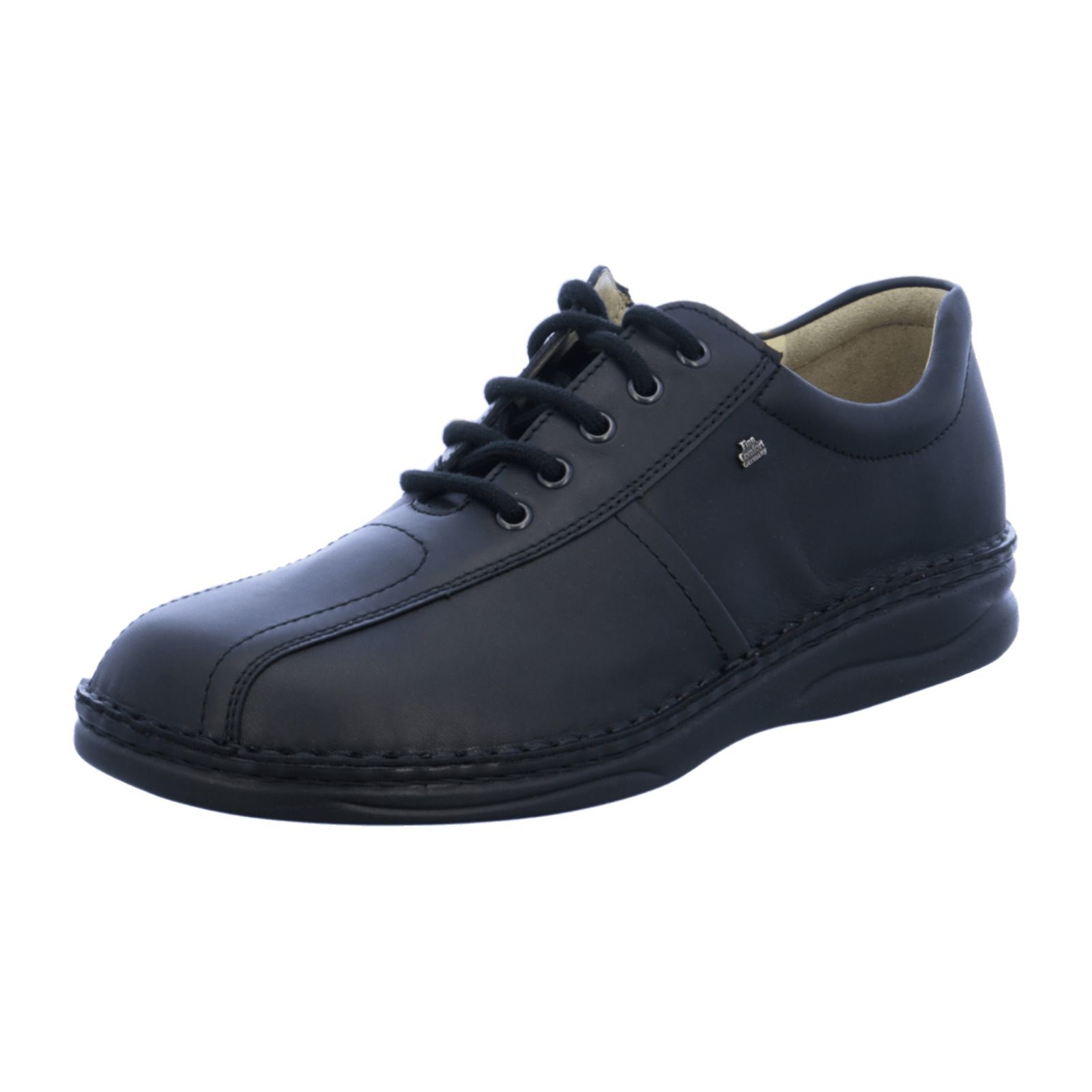 Finn Comfort Men's Whistler Leather Boots - Black, Size 9.5 US, Removable Insole, Polyurethane Sole