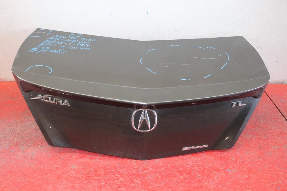 2009 2014 ACURA TL REAR TRUNK LID OEM WITH CAMERA - Изображение 2 из 4