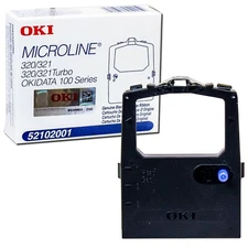 OKI 5212001 Microline Genuine Black Cartridge Ribbon