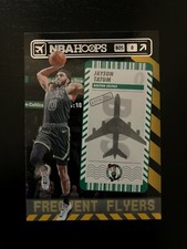 2021-22 NBA Panini Jayson Tatum #9 Frequent Flyers Hoops Basketball Card
