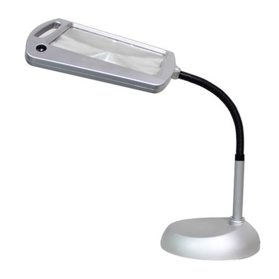 full page magnifier with light