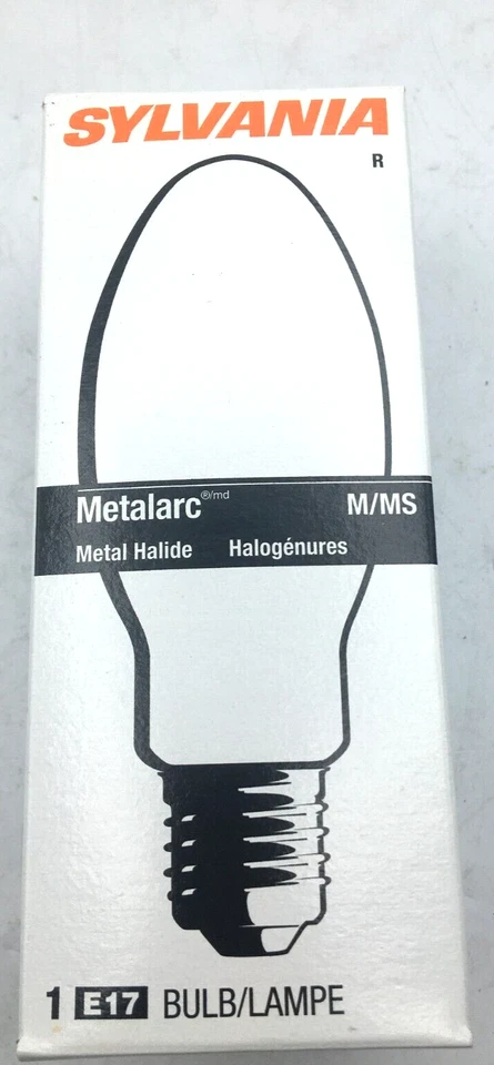 Sylvania Lote de 20 Bombillas Base Metalarc Halogenuros Metálicos M/MS E17 64479 NUEVAS EN CAJA Foto 3 de 4